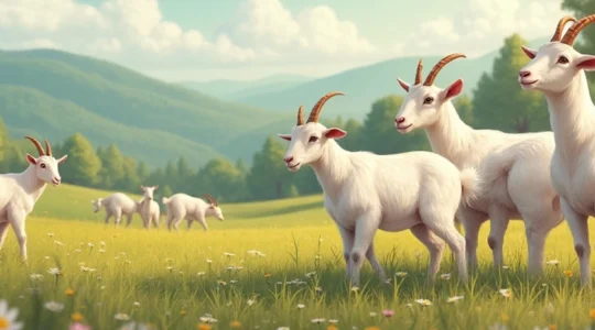 goat milk production